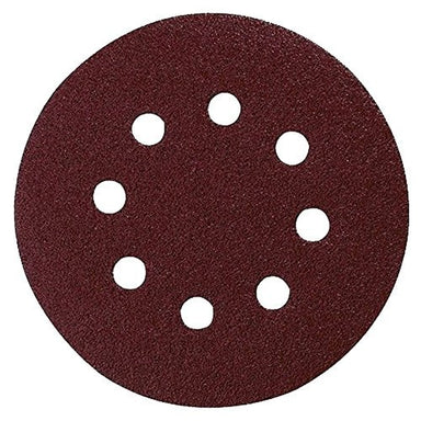 MAKITA SANDING DISC 125mm 320# / HOOK & LOOP BROWN PUNCHED - (50PK) P-43692