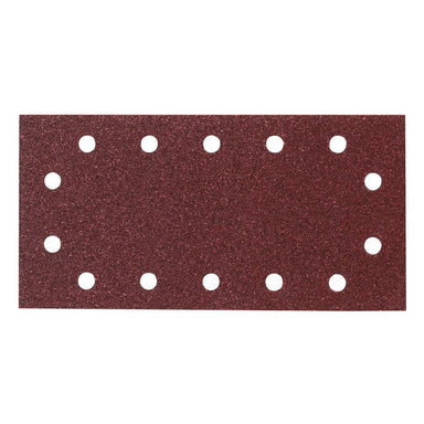 MAKITA SAND PAPER 150# / 1/2 SHEET HOOK & LOOP BROWN PUNCHED - (10PK) P-33227