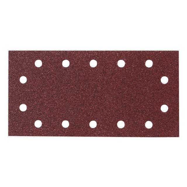 MAKITA SAND PAPER 150# / 1/2 SHEET HOOK & LOOP BROWN PUNCHED - (10PK) P-33227