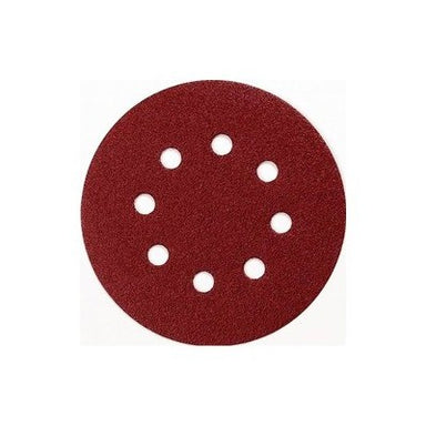 MAKITA SANDING DISC 125mm 240# GRIT BROWN - HOOK & LOOP - (10PK) - STANDARD GRADE D-54564