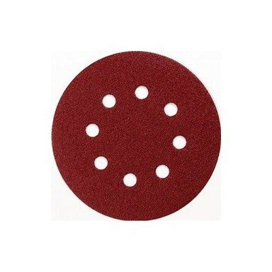 MAKITA SANDING DISC 125mm 150# GRIT BROWN - HOOK & LOOP - (10PK) - STANDARD GRADE D-54542