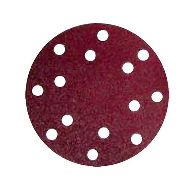 MAKITA SANDING DISC 150mm 320# GRIT BROWN - HOOK & LOOP - (10PK) - STANDARD GRADE D-54667