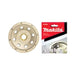 MAKITA 100mm x 22.23mm OFFSET DIAMOND - SINGLE ROUGH - ECONOMY D-62284