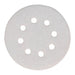 MAKITA SANDING DISC 125mm 180# / HOOK & LOOP WHITE PUNCHED - (10PK) P-33392