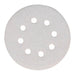 MAKITA SANDING DISC 125mm 320# / HOOK & LOOP WHITE PUNCHED - (10PK) P-33417