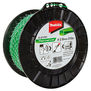 MAKITA FOUR LEAF SILENT NYLON LINE 2.0 x 310M E-01781