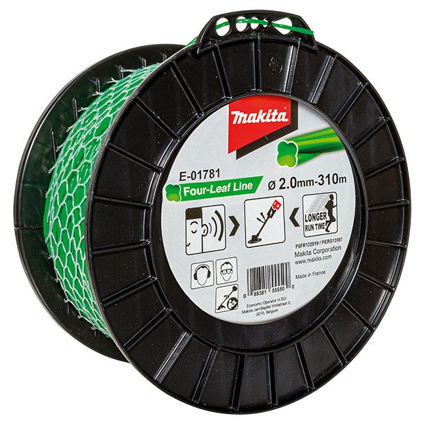 MAKITA FOUR LEAF SILENT NYLON LINE 2.0 x 310M E-01781