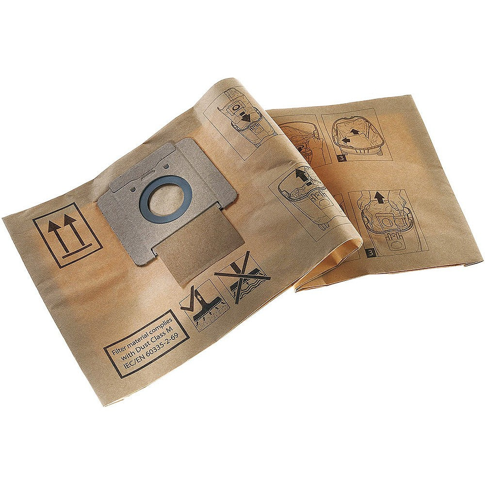Festool 5Pk CT 17 Replacement Filter Bags FIS CT 17 5x