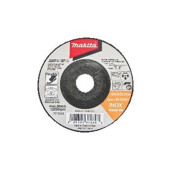 MAKITA 100mm x 2mm x 16mm INOX FLEXIBLE GRINDING WHEEL WA80 - (20PK) B-22311-20
