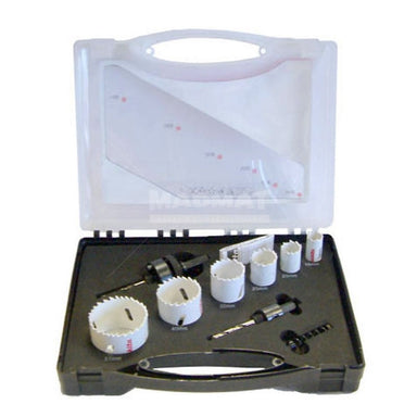 MAKITA 9 PIECE STANDARD BI-METAL H/SAW SET ELECTRICIAN - LGE D-24898