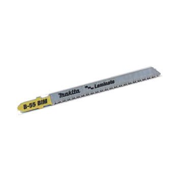 MAKITA JIGSAW BLADE B-55 - BAYONET TYPE - (5PK)- Bi-M 15tpi / Fine cut / Laminate 2-30mm B-31887