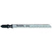 MAKITA JIGSAW BLADE B-10 - BAYONET TYPE - (5PK)- HCS 9tpi / Fast Fine cut / Wood & Laminate 3-65mm A-85628
