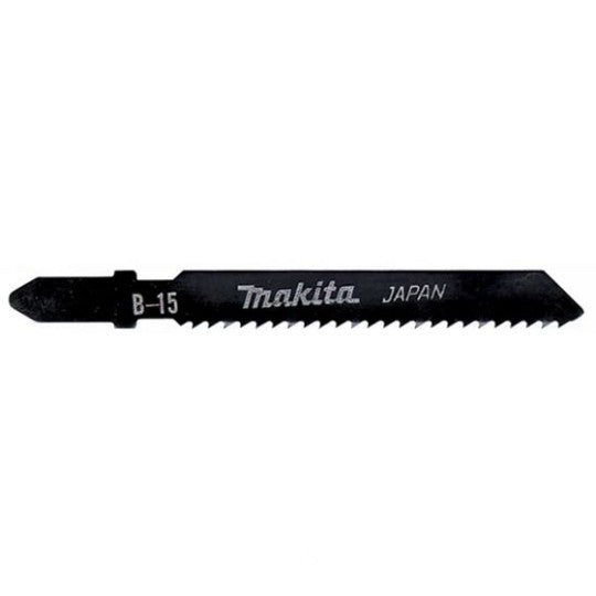MAKITA JIGSAW BLADE B-15 - BAYONET TYPE - (5PK)- HCS 12tpi / Rough cut / Wood 3-35mm A-85678