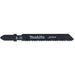 MAKITA JIGSAW BLADE B-23 - BAYONET TYPE - (5PK)- HSS 14tpi / Fine cut / Wood 3-35mm / Alu & Metal 2-6mm  A-85743