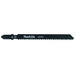 MAKITA JIGSAW BLADE B-25 - BAYONET TYPE - (5PK)- HSS 9tpi / Rough cut / Wood 3-60mm / Alu & Metal 3-6mm A-85765