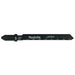 MAKITA JIGSAW BLADE B-27 - BAYONET TYPE - (5PK)- HSS 24tpi / Fine Scroll cut / Alu 1-3mm / Metal & S/Steel 1-3mm A-85787