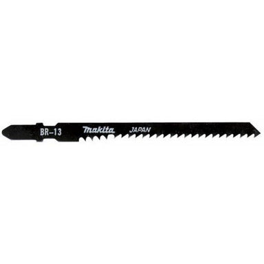 MAKITA JIGSAW BLADE BR13 - BAYONET TYPE - (5PK)- HCS 9tpi / Fast Fine cut / Wood 5-65mm A-85793