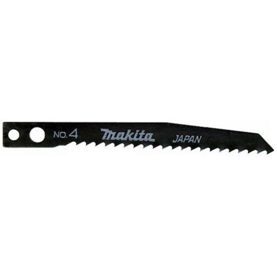 MAKITA JIGSAW BLADE NO:4 - MAKITA TYPE - (5PK)- Rough cut / Wood 3-50mm / Alu & Metal 3-6mm A-85874