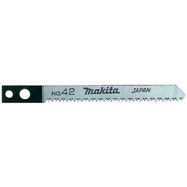 MAKITA JIGSAW BLADE NO:42 - MAKITA TYPE - (5PK)- Fine cut 2-50mm A-85896