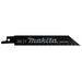 MAKITA RECIPRO BLADE HSS NO:21 120mm - 24TPI - (5PK)- METAL 792146-3