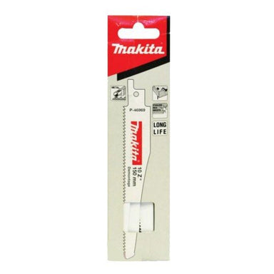 MAKITA RECIPRO BLADE BI-METAL 152mm - 10TPI - (3PK) - UNIVERSAL / MULTI MATERIAL P-46969