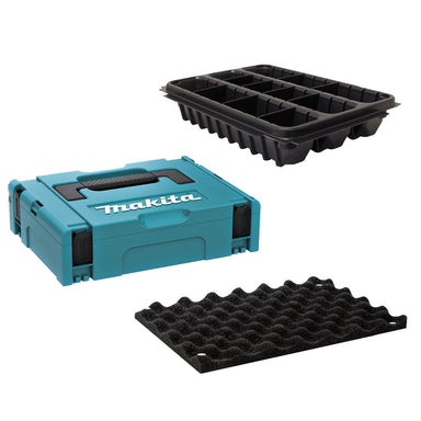 MAKITA MAKPAC CASE 1 / 3 ROW STORAGE & SPONGE MAKPAC108