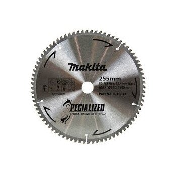 MAKITA SILENCER TCT SAW BLADE 255mm x 30/25.4mm x 80T B-15447