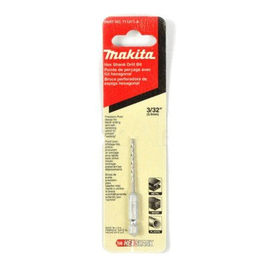 MAKITA HSS G-SERIES METAL DRILL BIT 3/32" x 72mm - (1PC) - PERFORMANCE 711471-A