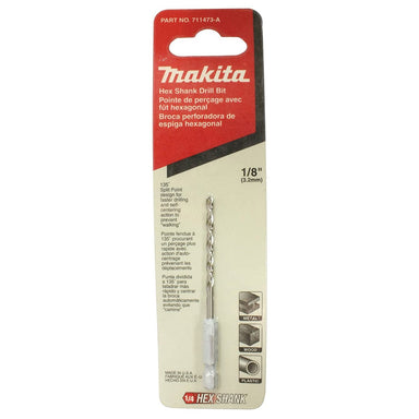 MAKITA HSS G-SERIES METAL DRILL BIT 1/8" x 83mm - (1PC) - PERFORMANCE 711473-A