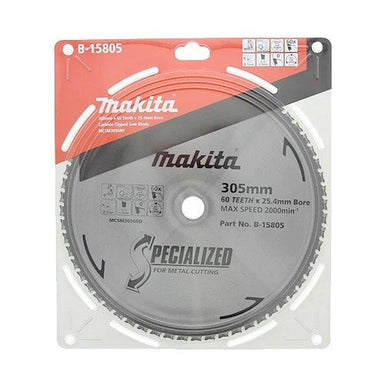 MAKITA COLD METAL CUTTING TCT SAW BLADE 305mm x 25.4mm x 60T - STANDARD B-15805