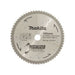 MAKITA 304 GRADE STAINLESS STEEL TCT SAW BLADE 185mm x 20mm x 64T - CERMET B-31675