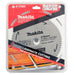 MAKITA LAMINATE TCT SAW BLADE 216mm x 30mm x 72T B-37605