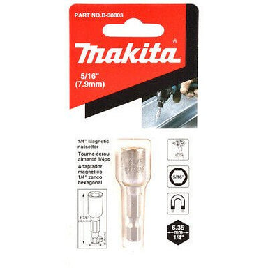 MAKITA 5/16" x 48mm MAGNETIC NUTSETTER (1PC) B-38803