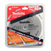MAKITA LAMINATE TCT SAW BLADE 190mm x 20mm x 60T B-39126