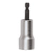 MAKITA 3/4" x 75mm HOLLOW SOCKET BIT ADAPTOR - 1/4" HEX DRIVE B-43343