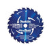 MAKITA BLUEMAK TCT SAW BLADE 190mm x 20mm x 24T - ( also suits DHS710 ) B-44965