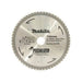 MAKITA 304 GRADE STAINLESS STEEL TCT SAW BLADE 150mm x 20mm x 60T - CERMET B-47139