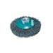 MAKITA BEVEL BRUSH CRIMPED 100mm DIA M14 x 2mm D-55382