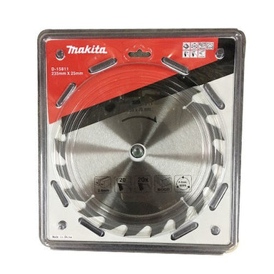 MAKITA STANDARD TCT SAW BLADE 235mm x 25mm x 20T D-15811