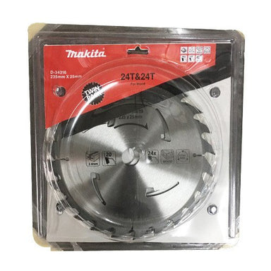 MAKITA STANDARD TCT SAW BLADE 235mm x 25mm x 24T D-34316