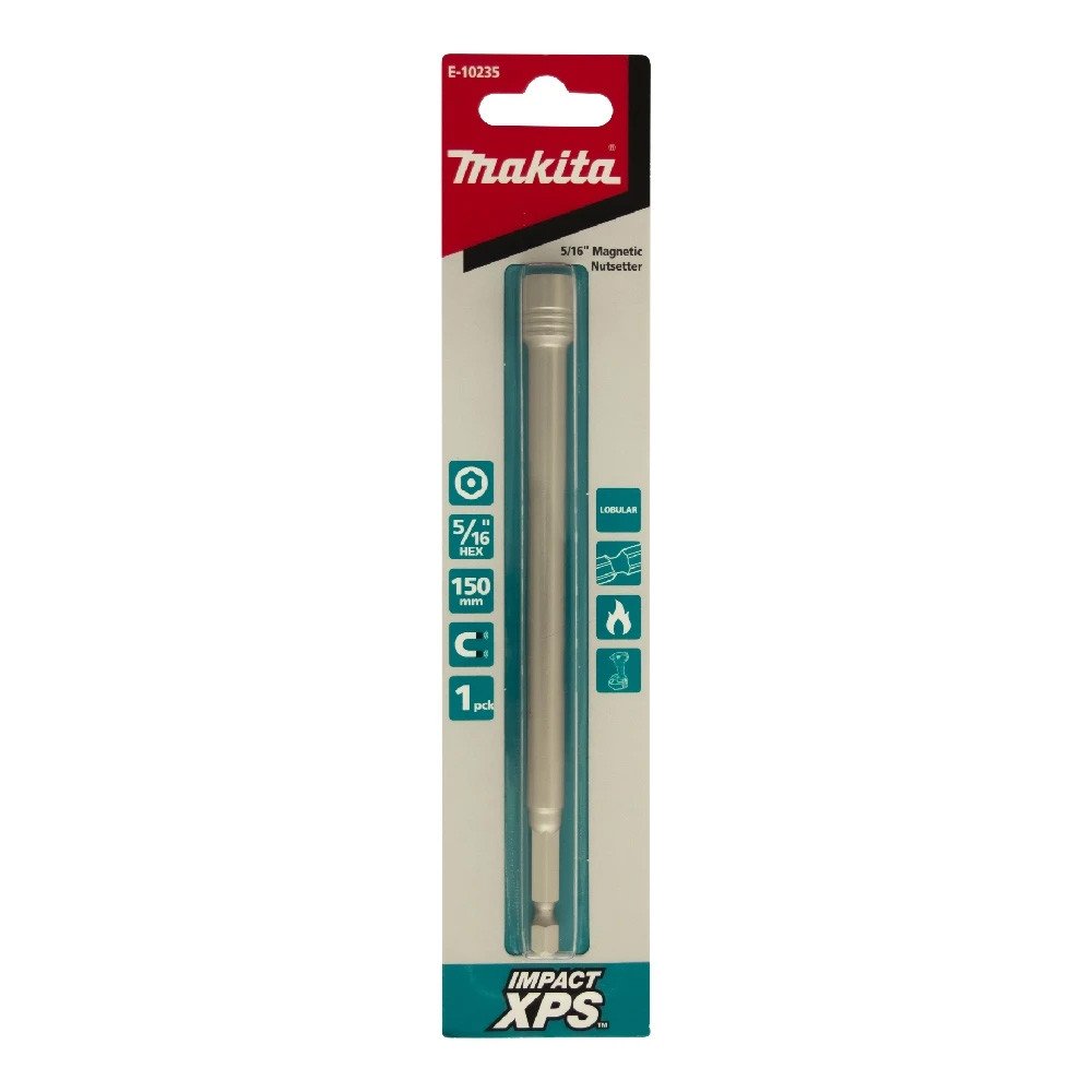 Makita 5/16" x 150mm Impact XPS Mag Nutsetter (1pk) E-10235
