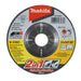 MAKITA 115 x 2.0 x 22.23mm 2 IN 1 GRINDING & CUTTING WHEEL INOX (25PK) B-51792-25