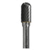 MAKITA 3/8" x 3/4" - 1/4" SHANK - CYLIND BALL TC BURR ALLOY CUT - (10PK) B-53017-10