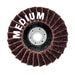 MAKITA 125mm x 22.23mm SURFACE CONDITIONING FLAP DISC - MEDIUM RED - FLAT B-40967