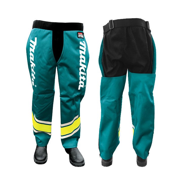 MAKITA CHAIN SAW CHAPS PRO-SERIES - ZIP UP - MED P-76978